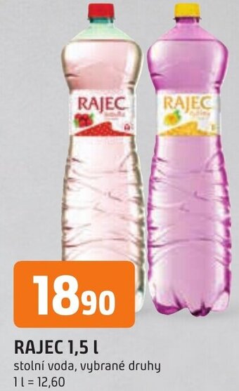 Trefa RAJEC 1,5 L nabídka