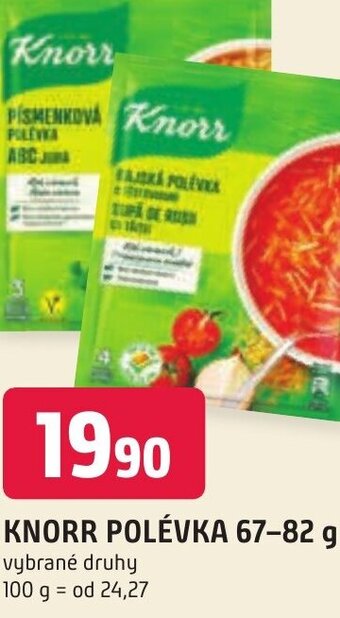 Trefa KNORR POLÉVKA 67-82 g nabídka