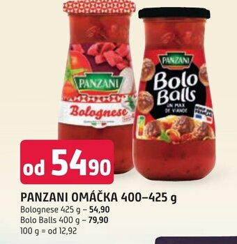 Trefa PANZANI OMÁČKA 400-425 g nabídka