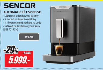 Planeo Elektro Sencor Automatické Espresso nabídka