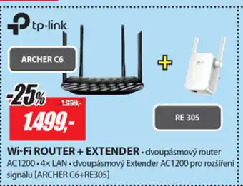 Tp-link Wi-Fi Router + Extender