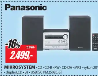 Planeo Elektro Panasonic Mikrosystém nabídka