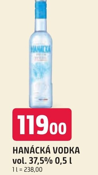 Trefa HANÁCKÁ VODKA vol. 37,5% 0,5L nabídka
