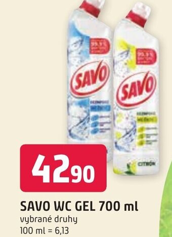 Trefa SAVO WC GEL 700 ml nabídka