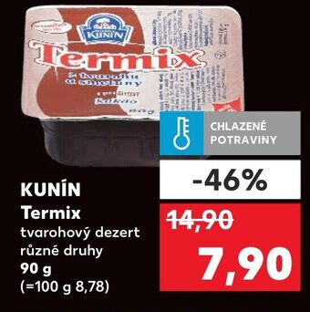 Kaufland KUNIN Termix nabídka