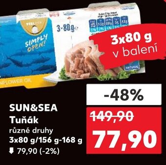 Kaufland SUN&SEA Tuňák nabídka