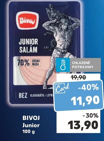 Kaufland BIVOJ Junior nabídka