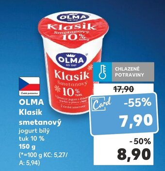 Kaufland OLMA Klasik Smetanovy nabídka
