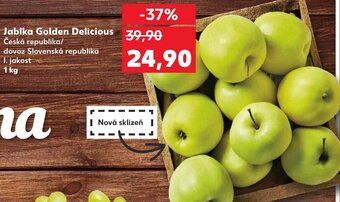Kaufland Jablka Golden Delicious nabídka