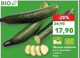 Kaufland Okurka salátová nabídka