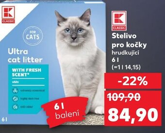 Kaufland Stelivo pro kočky hrudkující nabídka