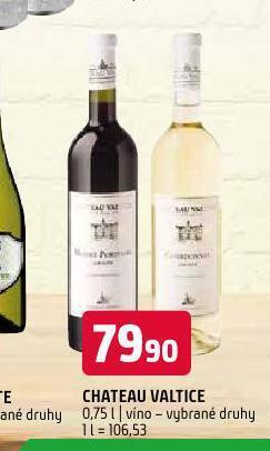 Terno Chateau valtice nabídka