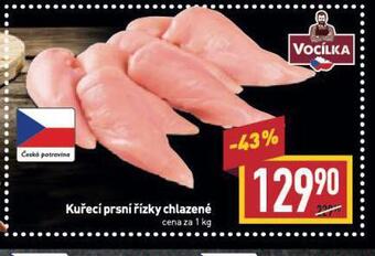 Billa Kuřecí prsní řízky nabídka
