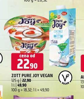 Terno Zott pure joy vegan nabídka