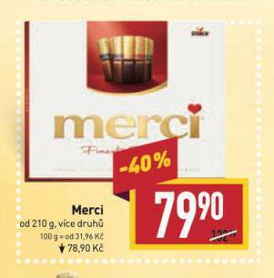 Billa Merci nabídka