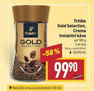 Billa Káva tchibo nabídka