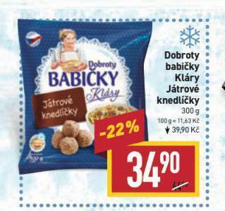 Dobroty babičky kláry játrové knedlíčky