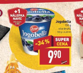 Billa Jogobella nabídka