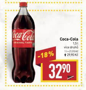 Billa Coca-cola nabídka