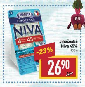 Billa Jihočeská niva nabídka