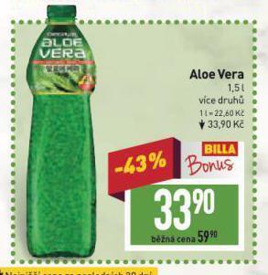 Billa Aloe vera nabídka