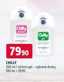 Terno Chilly mycí gel na intimní hygienu nabídka