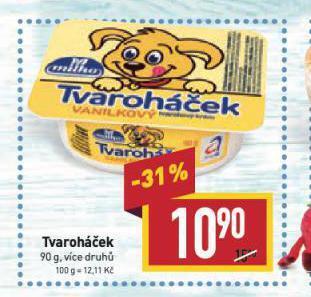 Billa Tvaroháček nabídka