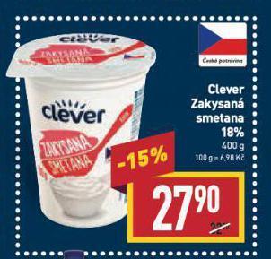 Billa Zakysaná smetana nabídka