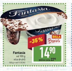 Billa Fantasia nabídka