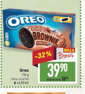 Billa Oreo nabídka