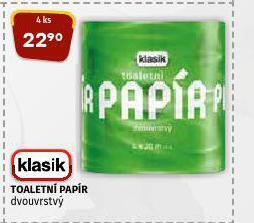 Terno Toaletní papír nabídka