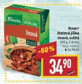 Billa Knorr hotová jíška nabídka