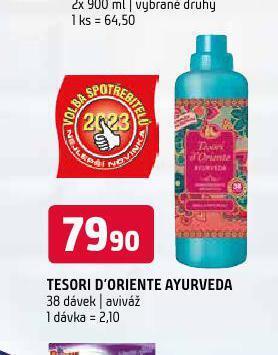 Terno Tesori d'oriente aviváž nabídka