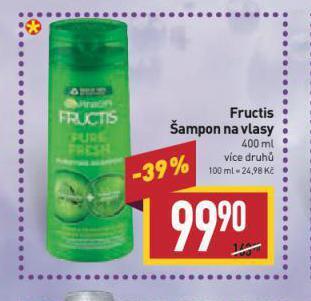 Billa Fructis šampon na vlasy nabídka