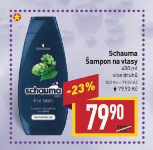 Billa Schauma šampon nabídka