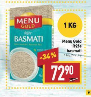 Billa Rýže basmati nabídka