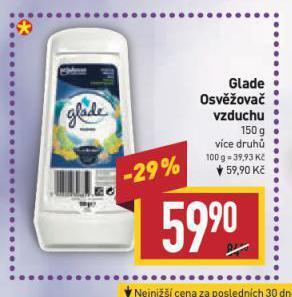 Billa Osvěžovač vzduchu glade nabídka