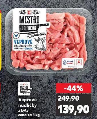 Kaufland Vepřové nudličky nabídka