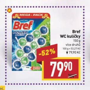 Billa Bref wc kuličky nabídka