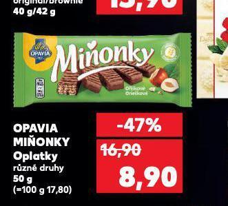 Kaufland Opavia mińonky nabídka