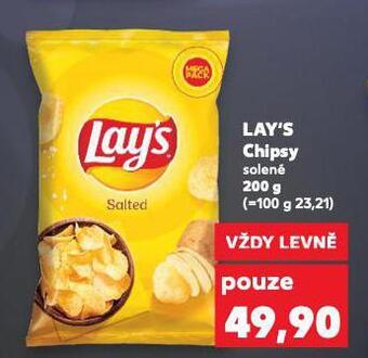 Kaufland Lay's chipsy nabídka