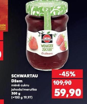 Kaufland Schwartau extra džem nabídka