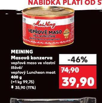 Kaufland Vepřové maso meining nabídka