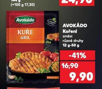 Kaufland Avokádo koření nabídka