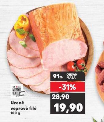 Kaufland Uzené vepřové filé nabídka