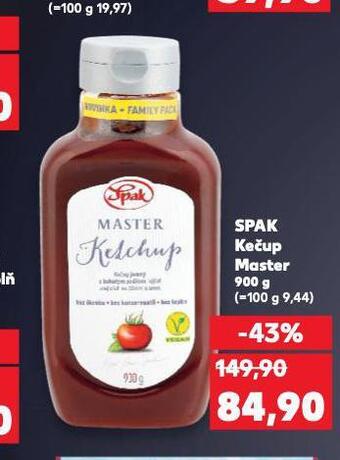 Kaufland Spak kečup nabídka