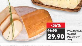 Kaufland Mozzarella uzená nabídka