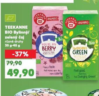 Kaufland Teekanne bio čaj nabídka