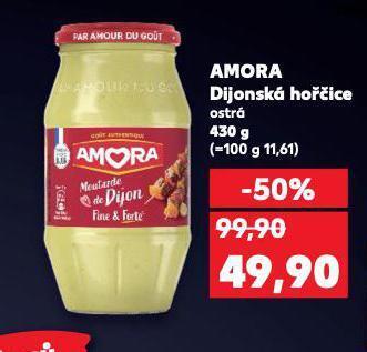 Kaufland Amora dijonská hořčice nabídka