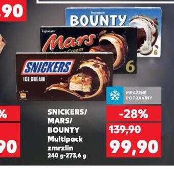 Kaufland Mars zmrzlina nabídka